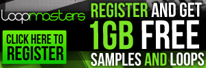 Register for Free Samples and Loops at Loopmasters.com
