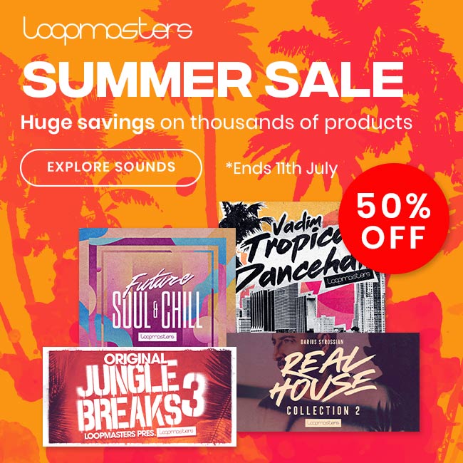 Loopmasters Sample Music Sale Page