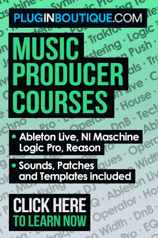 Electronic Music Production Courses from Pluginboutique.com