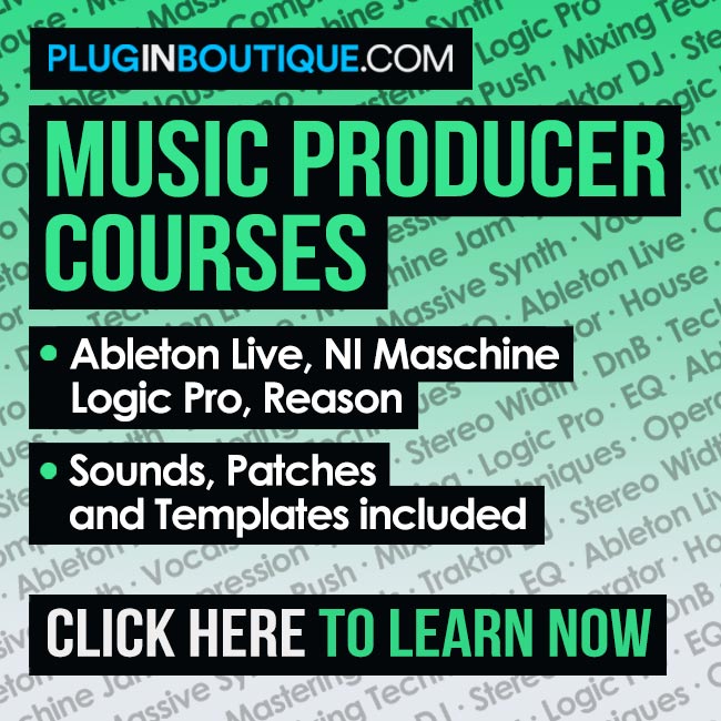 Electronic Music Production Courses from Pluginboutique.com