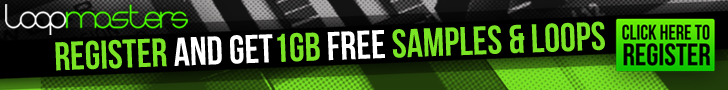 Register for Free Samples and Loops at Loopmasters.com