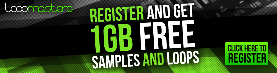 Register for Free Samples and Loops at Loopmasters.com